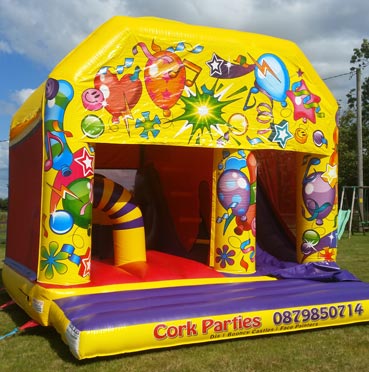 Bouncing Castle with Slide Carrigaline